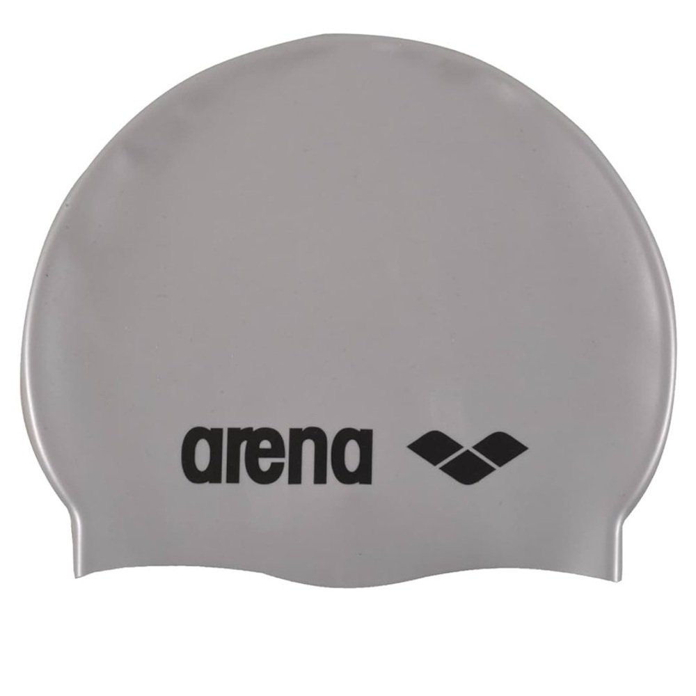 Arena Classic Unisex Soft Silicone Swim Cap for Women and Men